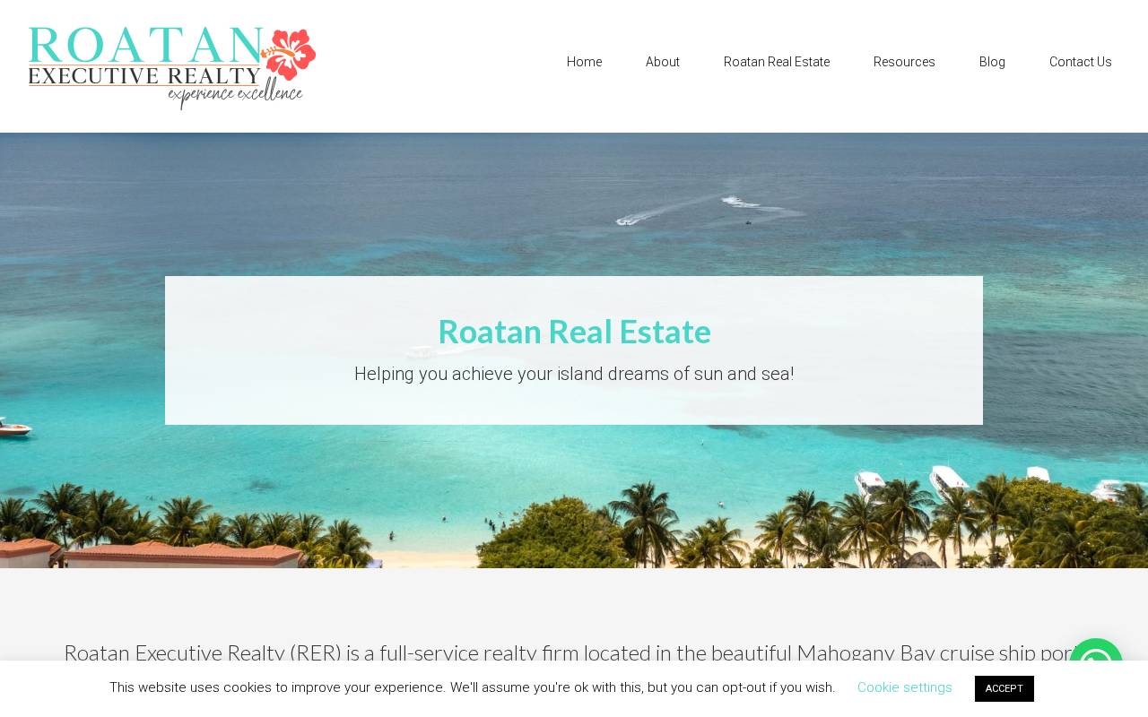 Roatan Executive Realty website